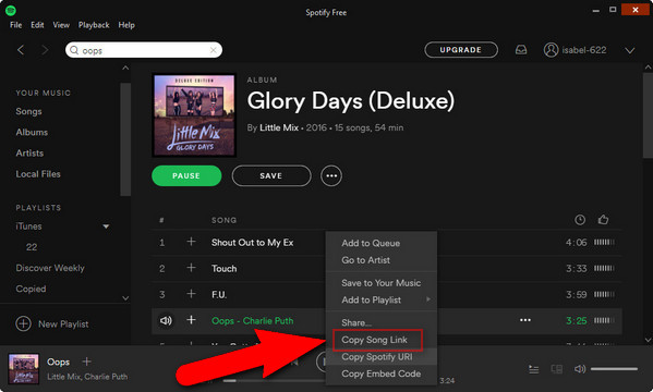How to save spotify songs to computer